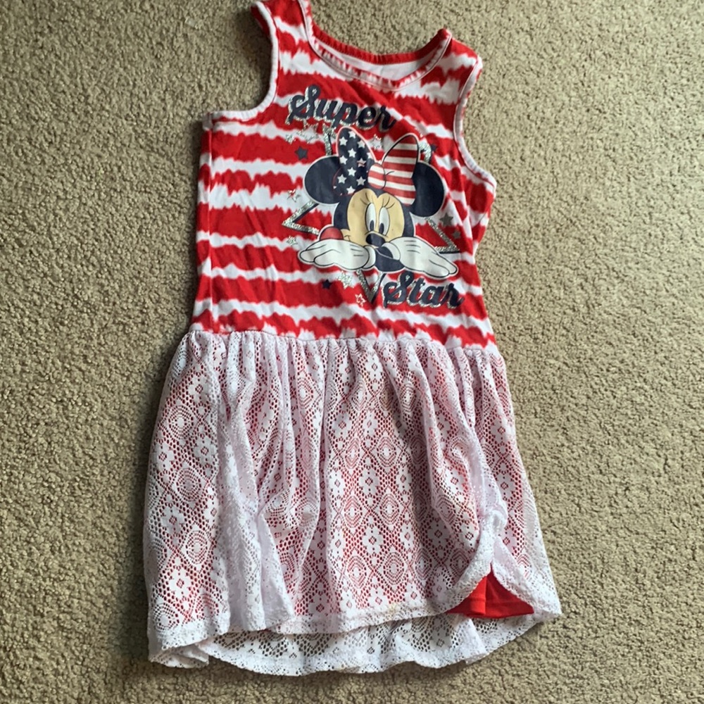 Girls mini mouse dress size 5T